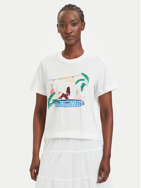 Vero Moda Vero Moda Camiseta Emily 10344804 Blanco Regular Fit