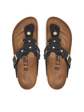 Birkenstock Žabky Birkenstock Gizeh Flowers 1026719 Černá