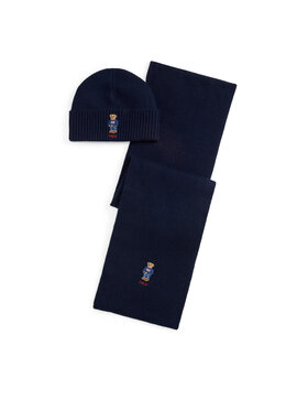 Polo Ralph Lauren Gorro y bufanda Polo Ralph Lauren 449P02050002 Azul marino