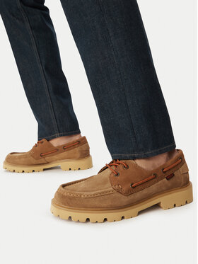 Clarks Лофери Clarks Cleyhill Boat 26186178 Бежевий