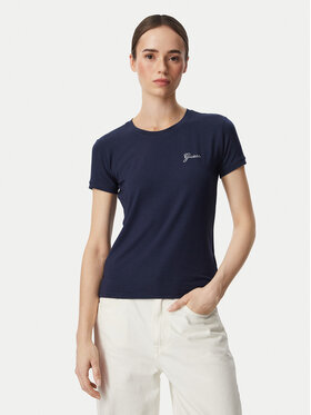 Guess Guess Camiseta W6YI12 K3751 Azul marino Regular Fit