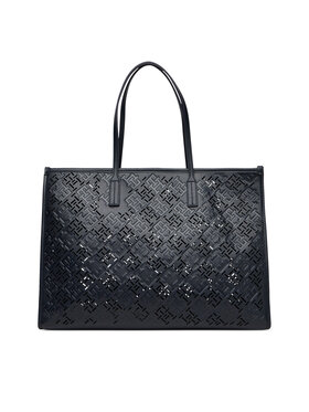 Tommy Hilfiger Kabelka Tommy Hilfiger Th City AW0AW17501 Tmavomodrá