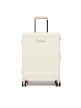 Tommy Hilfiger Kabínový kufor Tommy Hilfiger Th Travel Cabin Case AW0AW17829 Écru