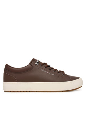 Tommy Hilfiger Zapatillas Tommy Hilfiger Harlem Lth Vulc Cleat Winter FM0FM05950 Marrón