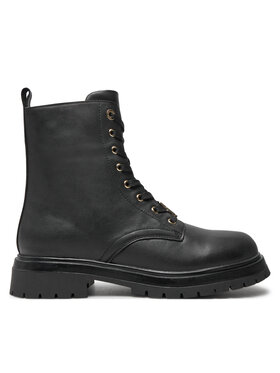 Tommy Hilfiger Schnürstiefeletten Tommy Hilfiger Lace Up Bootie T3A5-33568-0092 S Schwarz
