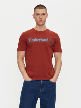 Timberland Timberland Футболка TB0A5UPQ Червоний Regular Fit