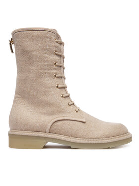 Max Mara Šnurovacia obuv Max Mara Bakerzip 2524796092600 Béžová
