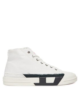 Diesel Trampki Diesel High-Top Y03505PR012 HA686 Biały