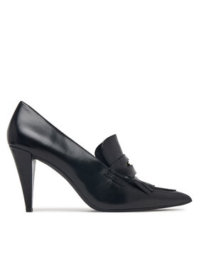 Tommy Hilfiger Tacón de aguja Tommy Hilfiger Th Penny Bar Pointy Pump FW0FW09529 Negro