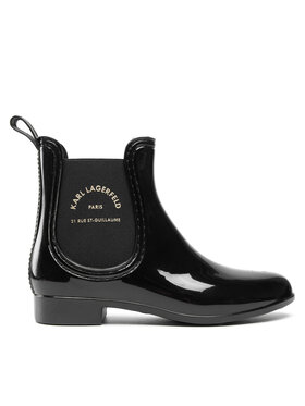 KARL LAGERFELD Holínky KARL LAGERFELD KL94770 Černá