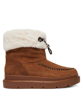 Guess Snehule Guess FLFKEN LEA10 Svetlo hnedá