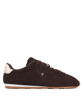 Tommy Hilfiger Sneakersy Tommy Hilfiger Bella Low Runner FW0FW09189 Hnedá