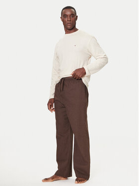Tommy Hilfiger Tommy Hilfiger Pijama UM0UM03689 Marrón Relaxed Fit