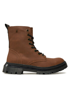 Wrangler Schnürstiefeletten Wrangler Dakota 20243062.JCU Braun