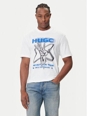 HUGO HUGO Camiseta Nopix 50543494 Blanco Regular Fit