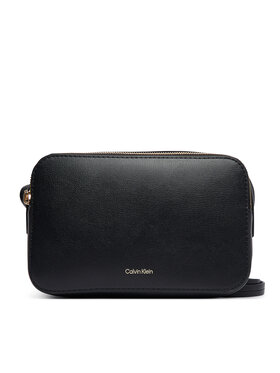 Calvin Klein Geantă Calvin Klein Foil Logo Elongated Camera Bag LV04F3276G Negru