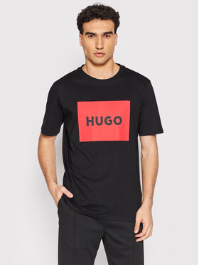 HUGO Hugo Футболка Dulive222 50467952 Чорний Regular Fit