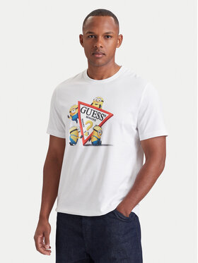 Guess Jeans Guess Jeans T-shirt M6YI84 K6412 Bijela Regular Fit