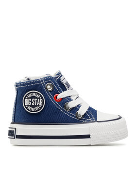 Big Star Shoes Plátenky Big Star Shoes HH374189 Tmavomodrá