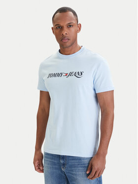 Tommy Jeans Tommy Jeans Camiseta DM0DM22548 Celeste Regular Fit