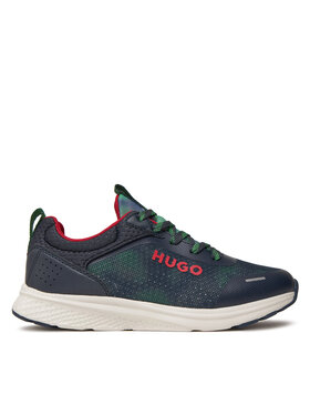 HUGO Sneakersy HUGO G00304 S Tmavomodrá
