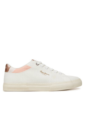 Pepe Jeans Снікерcи Pepe Jeans Kenton Knit PLS31601 Білий