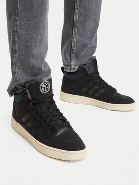 adidas Сникърси adidas Rapid Court Mid Winterized Shoes JR1026 Черен