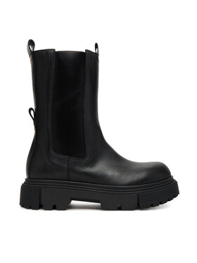 Elisabetta Franchi Īsie zābaki Elisabetta Franchi Chelsea Boot F4A5-E0416-1251 S Melns