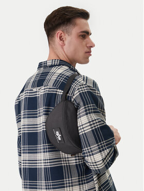 Alpha Industries Сумка на пояс﻿ Alpha Industries Rubber Print Waistbag 198912 Чорний