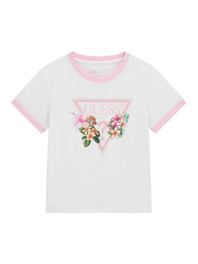 Guess Guess Футболка J6GI23 K6YW4 Білий Regular Fit