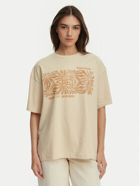 Billabong Billabong Camiseta Wander Across EBJZT00483 Beis Loose Fit