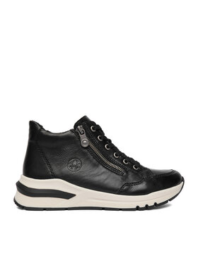 Rieker Šnurovacia obuv Rieker CEO-M6644 Čierna