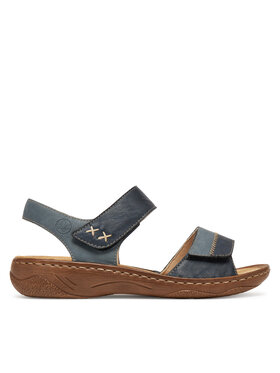 Rieker Sandály Rieker V2860-14 Tmavomodrá
