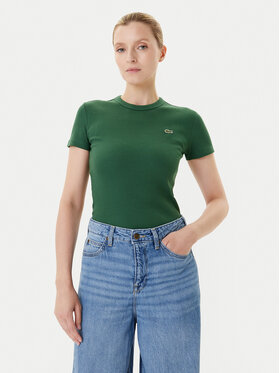 Lacoste Lacoste Camiseta TF5538 Verde Slim Fit
