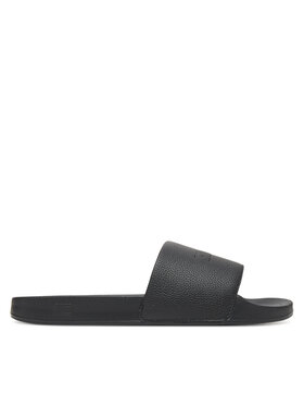 Tommy Hilfiger Παντόφλες Tommy Hilfiger Hilfiger Print Tumble Pool Slide FM0FM05505 Μαύρο