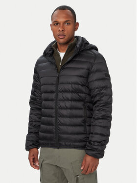 Hunter Hunter Пуховик 62KUMP1000 Чорний Regular Fit