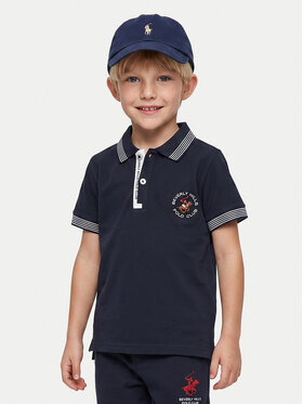 Beverly Hills Polo Club Beverly Hills Polo Club Поло P-SS26B-P424108 Cиній Regular Fit