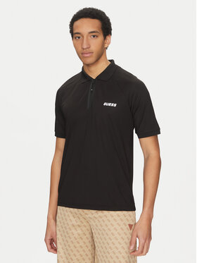 Guess Guess Поло Z5GP00 KCQU2 Чорний Slim Fit