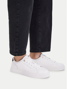 Tommy Hilfiger Sneakers Tommy Hilfiger Th Chic Sneaker FW0FW09105 Weiß
