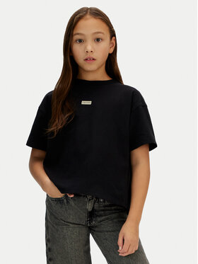 Calvin Klein Jeans Calvin Klein Jeans Camiseta Folded Logo IG0IG03063 Negro Regular Fit