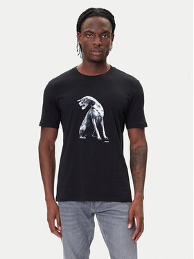 HUGO HUGO Camiseta Didug 50548557 Negro Regular Fit