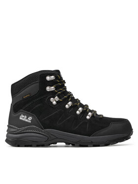 Jack Wolfskin Trekingová obuv Jack Wolfskin Refugio Texapore Mid M 4049841 Čierna