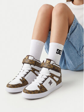 DC Shoes Снікерcи DC Shoes EO-PURE HIGH-TOP SE EV SN DC01796210 Білий