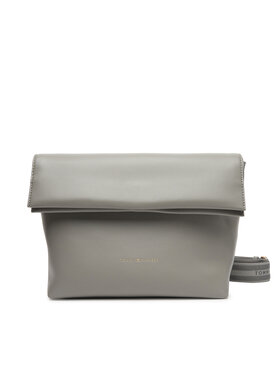 Tommy Hilfiger Kabelka Tommy Hilfiger Th Logotape Med Crossover AW0AW17692 Sivá