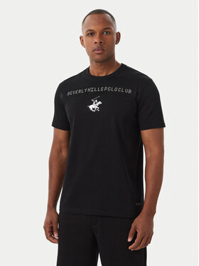 Beverly Hills Polo Club Beverly Hills Polo Club Футболка M1543 Чорний Regular Fit