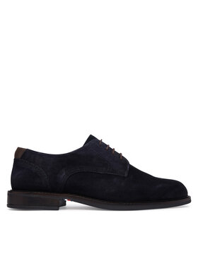 Tommy Hilfiger Halbschuhe Tommy Hilfiger Corporate Dressy FM0FM05969 Dunkelblau