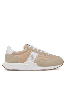 Polo Ralph Lauren Sneakersy Polo Ralph Lauren Train 89 Sport RL02441272 Béžová