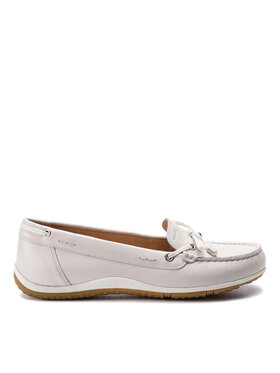 Geox Mokaszin Geox D Vega Moc B D92DNB 043BC C1002 Fehér