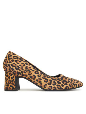 Clarks Lodičky Clarks Fernie Court 26183033 Hnedá