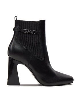 KARL LAGERFELD Členková obuv KARL LAGERFELD Astra Nova KL33160 Čierna